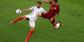 روسيا تسرق التعادل من إنجلترا في الوقت القاتل