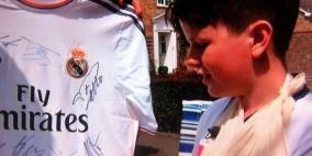 رونالدو يتسبب في كسر ذراع طفل إنجليزي