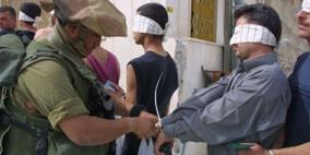 الاحتلال يعتقل أربعة شبان من نابلس