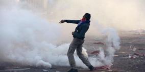 بالصور "اعمال شغب": قنابل غاز واحداث سرقة تفسد احتفالات باريس سان جيرمان