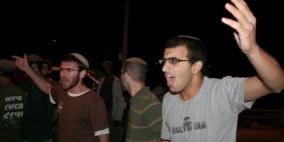 مستوطنون يحتشدون قرب حوسان غرب بيت لحم