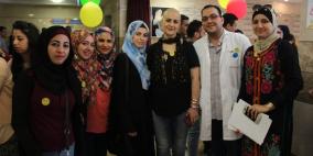 مستشفى النجاح الوطني الجامعي يُنظم يوماً للابتسامة بحضور الفنانة ريم البنا