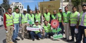 "القدس المفتوحة" تشارك في فعاليات يوم النظافة الوطني