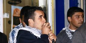 من الفعاليات الداعمه للأسرى في بلدة سنجل