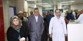 محافظ طولكرم  يتفقد مستشفى الشهيد الدكتور ثابت ثابت الحكومي