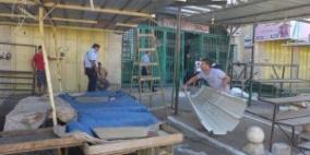 جنين: الشرطة والبلدية تستمران بحملة تنظيم الأسواق