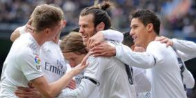 ريال مدريد يواصل انتفاضته بقيادة زيدان ويسحق خيخون بخماسية