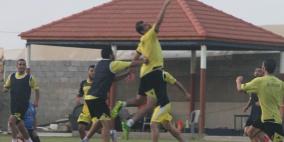 أهلي الخليل في غزة غزة مشاعر سعادة وحصة تدريبية