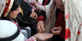 حفل زفاف شعبي في بلدة بيرزيت ضمن فعاليات مهرجان الروزنا الثقافي‎