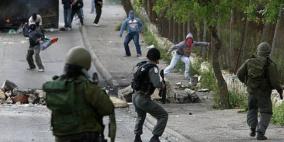 3 اصابات خلال مواجهات مع قوات الاحتلال في العيزرية