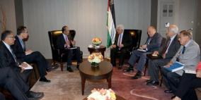 الرئيس يجتمع مع رئيس البنك الدولي