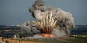 طائرات الاحتلال تشن فجر اليوم سلسلة غارات على القطاع