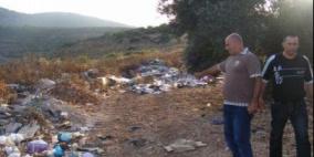 مجلس دير شرف يناشد لإغلاق مكب النفايات في القرية