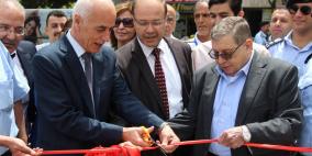 بالصور: وزارة الحكم المحلي وبلدية نابلس تفتتحان شارع يافا