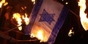 مسيرة ليلية في غزة في ذكري النكبة 65‎