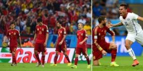 تشيلي تخرج اسبانيا من المونديال