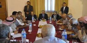 نائب رئيس الوزراء يلتقي رؤساء بلديات القطاع