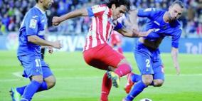 أتليتكو يسقط في كمين خيتافي ويبتعد عن وصافة الريال