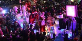 إنطلاق قافلة الميلاد في رام الله