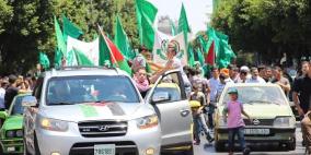 بالصور: مسيرة تضامنية في نابلس نصرةً لغزة