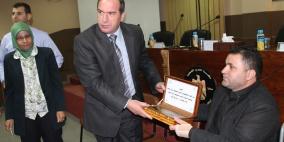 الإتحاد الفلسطيني العام للأشخاص ذوي الإعاقة يكرم محافظ طولكرم