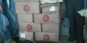 ضبط نصف طن مكسرات فاسدة بنابلس