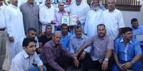 اللجنة التنسيقية لكادر من الانتفاضة الشعبية الاولى تنظم وقفة تضامنية مع اسر شهداء مجزة خزاعة