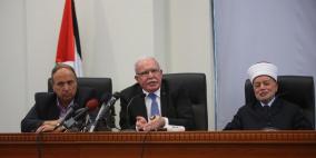 مؤتمر صحفي بوزارة الخارجية لمناقشة سبل مواجهة الاجراءات الاسرائيلية في الاقصى