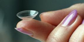 عدسات لاصقة تنبئك عندما تمرض