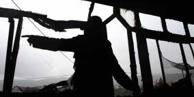 مستوطنون يحرقون منزلا في قرية أبو فلاح شمال رام الله