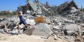 الاحتلال يهدم 10 منازل في قرية قلنديا شمال القدس