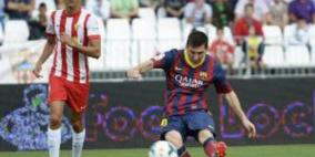 إصابة ميسي تثير القلق في برشلونة