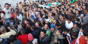 تشييع جثمان شهيد في غزة