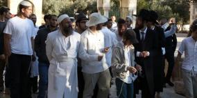 مستوطنون يستأنفون اقتحامهم للأقصى