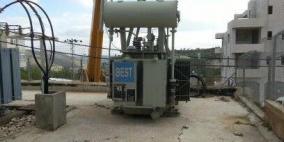 كهرباء القدس ترفع قدرة محولين في منطقتي الخاص وبيتين