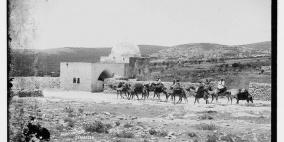 قبر راحيل عام 1870م ب مدينة بيت لحم