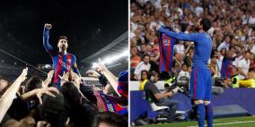 ماركا: هذا سبب إحتفال ميسي أمام جماهير البرنابيو