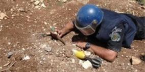الشرطة تتلف جسما مشبوها من مخلفات الاحتلال في جنين