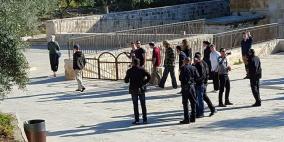 43 مستوطنا يقتحمون باحات المسجد الأقصى