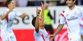 إشبيلية يتقاسم صدارة الليغا مع برشلونة