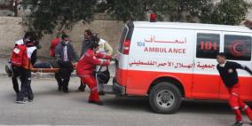 إصابة 5 مواطنين بجروح بحادث سير جنوب جنين