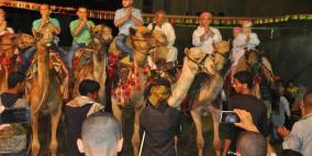 بالصور.. "الدحية والسامر" تراث فني يميز أفراح غزة