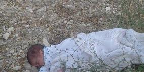 العثور على رضيع ملقى على الطريق في نابلس