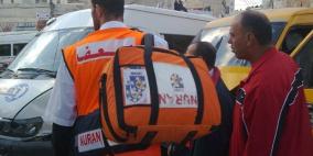 إصابة شخصين بجروح بليغة بحادث سير في الظاهرية