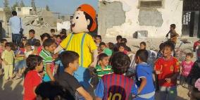 "ابتسامة رغم الدمار".. يوم ترفيهي في ذكري حرب غزة