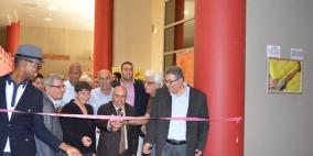 افتتاح معرض "جورج جاكسون في شمس فلسطين" في مركز أبو جهاد بجامعة القدس