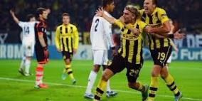 دورتموند يهزم ريال مدريد وينتزع صدارة المجموعة
