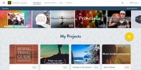 أدوبي تطلق حزمة تطبيقات Adobe Spark لإنشاء المحتوى المرئي