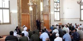 قلقيلية : المحافظ يفتتح مسجد حمزة بن عبد المطلب في مدينة قلقيلية