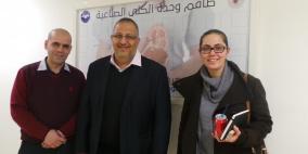 اخصائية أمراض الكلى جامعة ليستر البريطانية في مهمة تطوعية لتقييم الاحتياجات في فلسطين